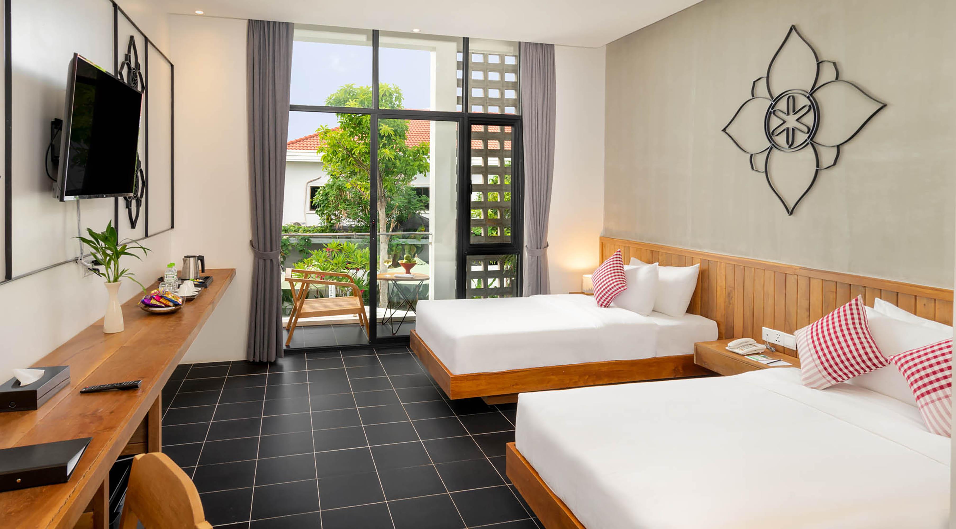 Phka Chan Hotel Siem Reap Bagian luar foto